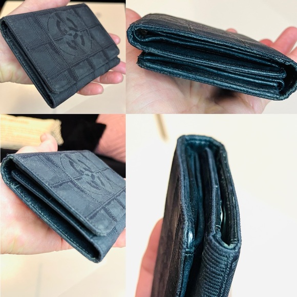 CHANEL—NYLON TRIFOLD WALLET—AUTHENTIC—GOOD CONDITION-CLASSIC & TIMELESS - Picture 11 of 16